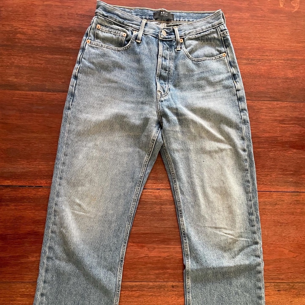ABLE Whitney Boyfriend Jean Size 26